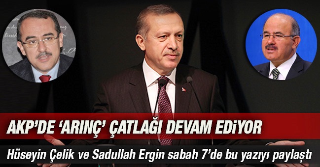 AKP'DEKİ İSYANCILAR SABAH 7'DE ÖYLE BİR YAZI PAYLAŞTILAR Kİ