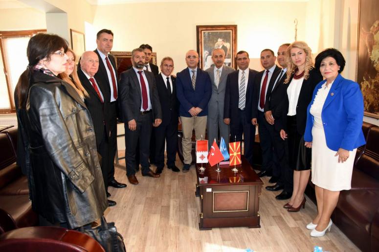BAŞKAN VEKİLİ ÖZKAN,  KARDEŞ ŞEHİR HEYETLERİNİ AĞIRLADI