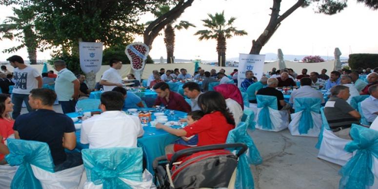 ALİAĞALI DENİZCİLER İFTAR YEMEĞİNDE BULUŞTU