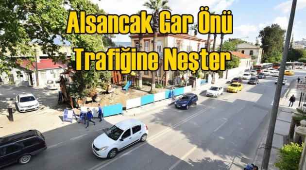 Alsancak Gar’dan Sonraki Yola Belediye Düzenlemesi