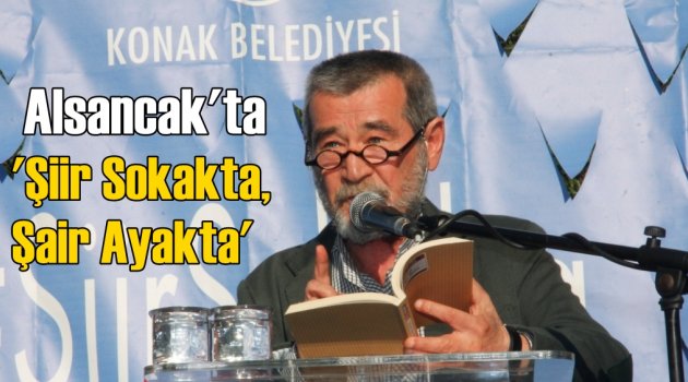Alsancak’ta Şiir Sokakta Şair Ayakta