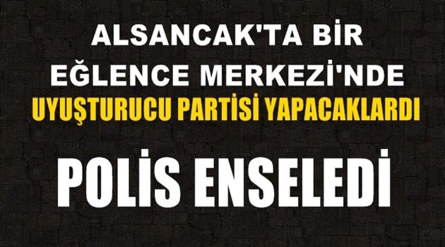 Alsancak'ta uyuşturucu partisi yapacaklardı; polis enseledi