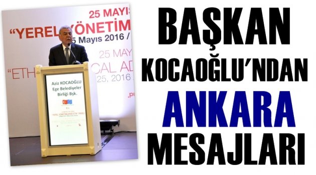 Ankara mesajları