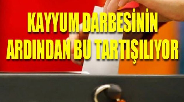 Ara yerel seçim mi geliyor?