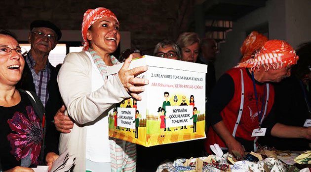 Ata Tohumları Urla'da Çoğaltıldı