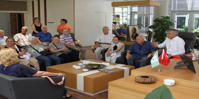 BAŞKAN ŞENOL’A ‘ATA EVİ’ TEŞEKKÜRÜ