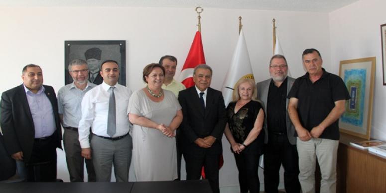 AZİZ KOCAOĞLU İGC’Yİ ZİYARET ETTİ