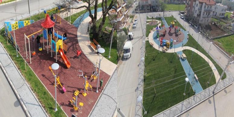 MENDERES'TE MODERN PARKLAR