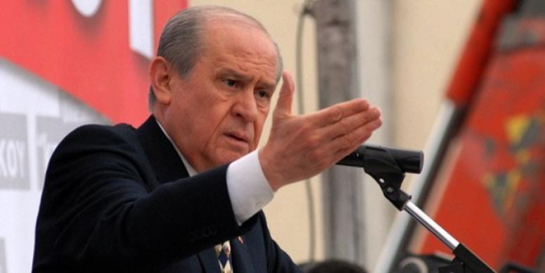 BAHÇELİ'DEN ERDOĞAN'A SERT SÖZLER