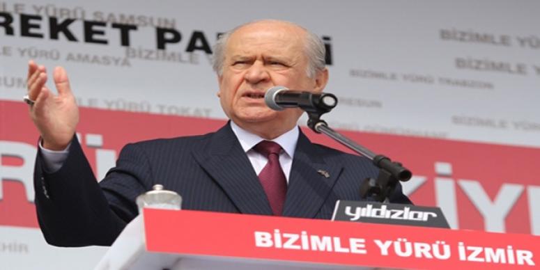 MHP LİDERİ BAHÇELİ İZMİR’DE SEÇMENLERİYLE BULUŞTU