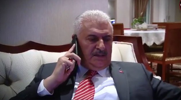 Başbakan'ın 15 Temmuz Görüntüleri