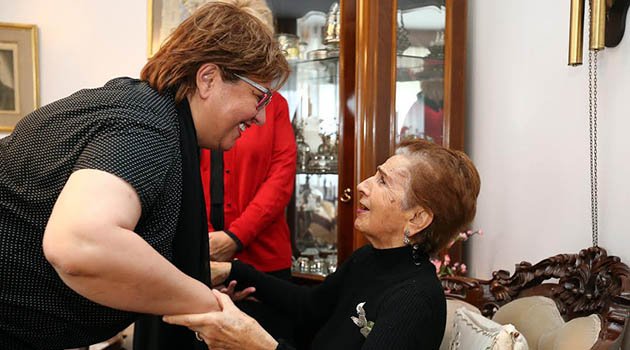 Başkan Pekdaş’tan vefa ziyareti
