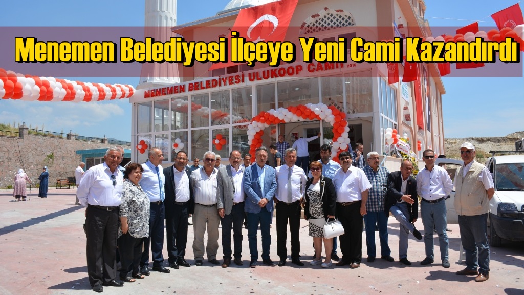 BAŞKAN ŞAHİN’DEN RAMAZAN AYINDA CAMİİ AÇILIŞI