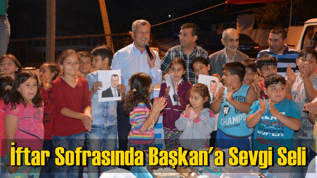 BAŞKAN ŞAHİN’E SOKAK İFTARLARI’NDA SEVGİ SELİ