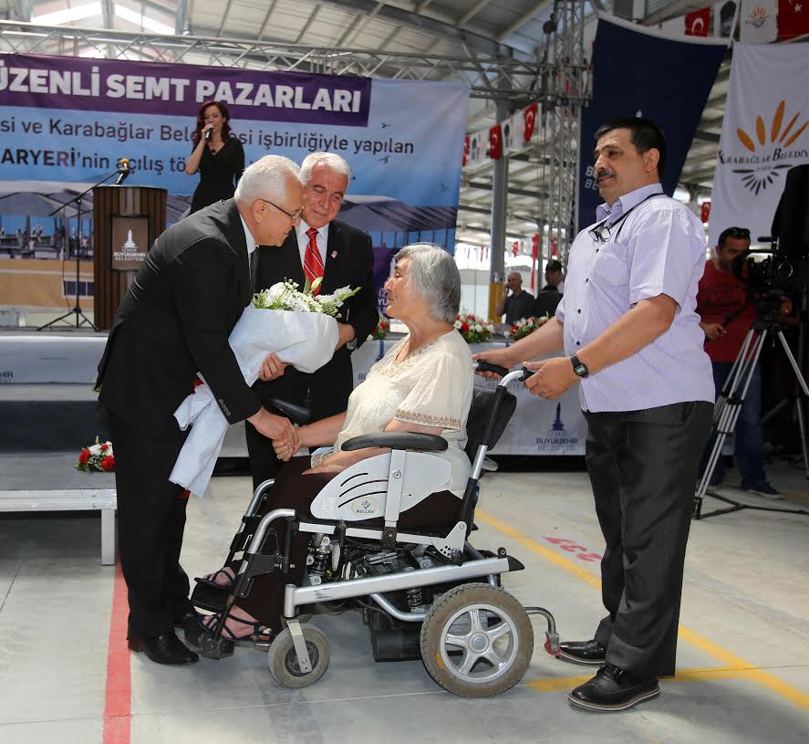 Başkan Selvitopu'na Engelli Rampası Teşekkürü