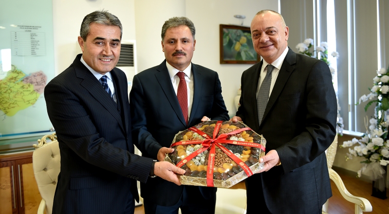 BAŞKAN ERGÜN, TRAMBÜS PROJESİ İÇİN MALATYA'DA