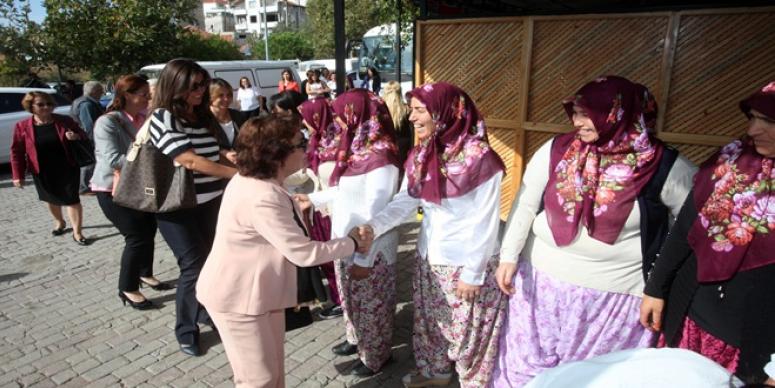 BAŞKAN EŞLERİ KARABAĞLAR’DA BULUŞTU