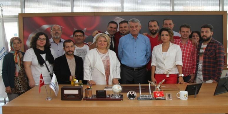 KUAFÖRLERE BAŞKAN TEŞEKKÜRÜ