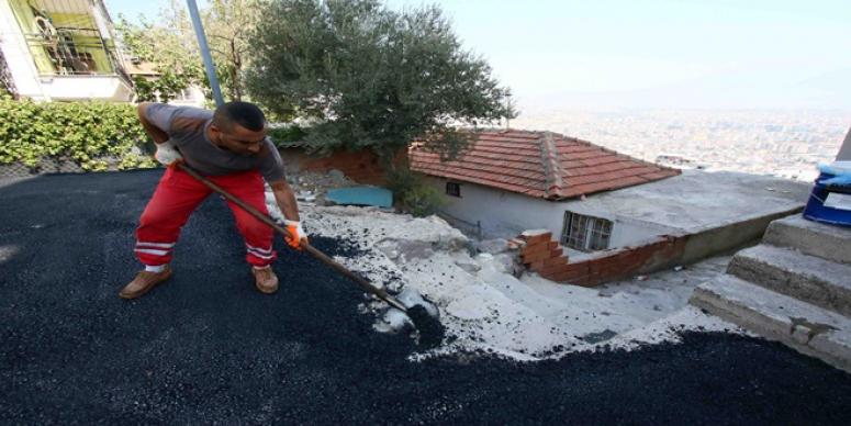 ASFALT ÇALIŞMALARI SON SÜRAT