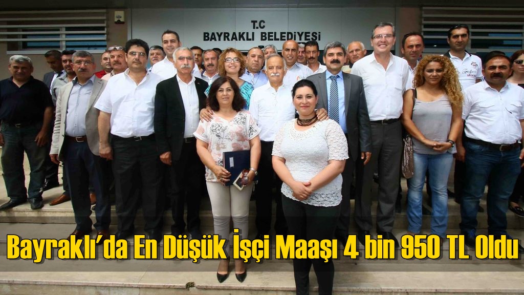 Bayraklı’da toplu sözleşme sevinci