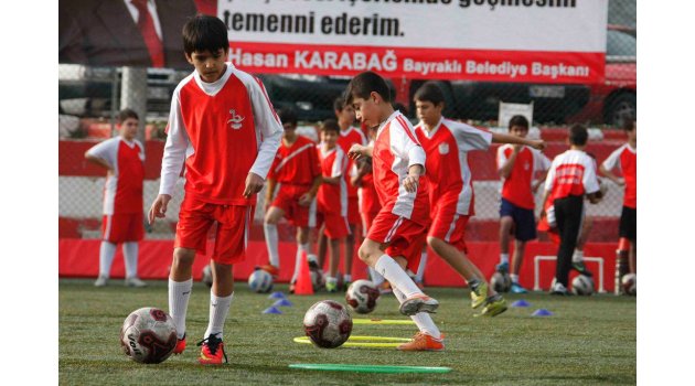 BAYRAKLI'DA SPOR ZAMANI