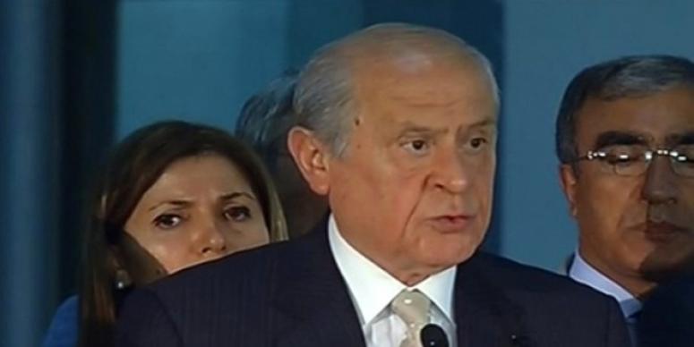 DEVLET BAHÇELİ, KOALİSYON KAPILARINI KAPATTI