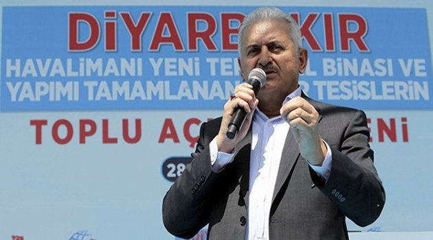 Binali Yıldırım Pazar Günü Diyarbakır'a Gidecek