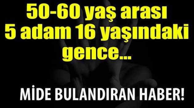 Bingöl'de erkek çocuğuna cinsel istismar iddiası