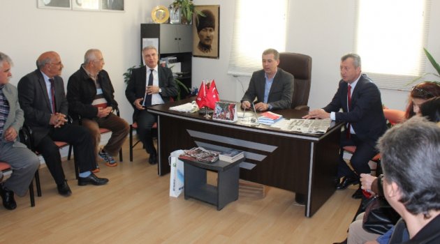BİRLİK VE BERABERLİK ADINA ZİYARETLERİ FOÇA'DA SONA ERDİ