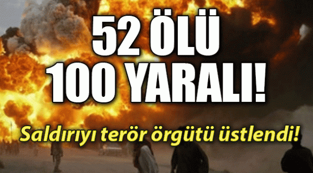 Bombalı saldırı: 52 ölü
