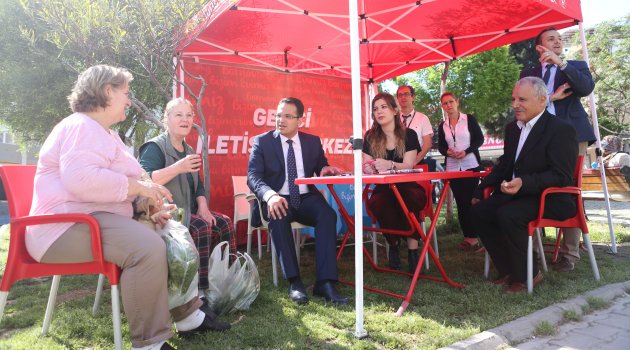 Bornova Belediyesi Gezici İletişim Merkezi ile vatandaşa daha yakın