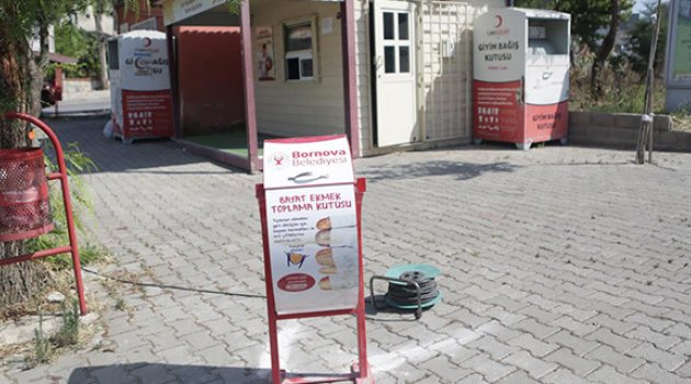 Bornova’da bayat ekmekler çöpe gitmiyor