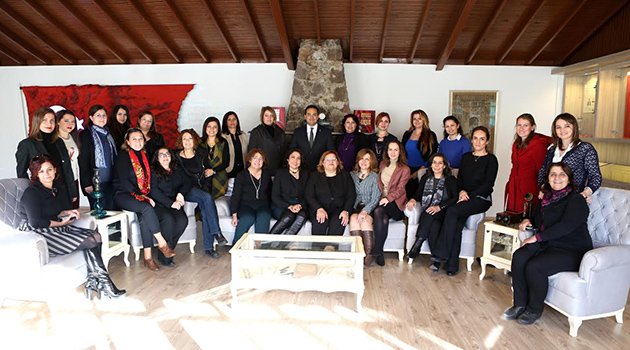 Bornova’yı Yöneten Kadınlar Ataevi’nde Buluştu