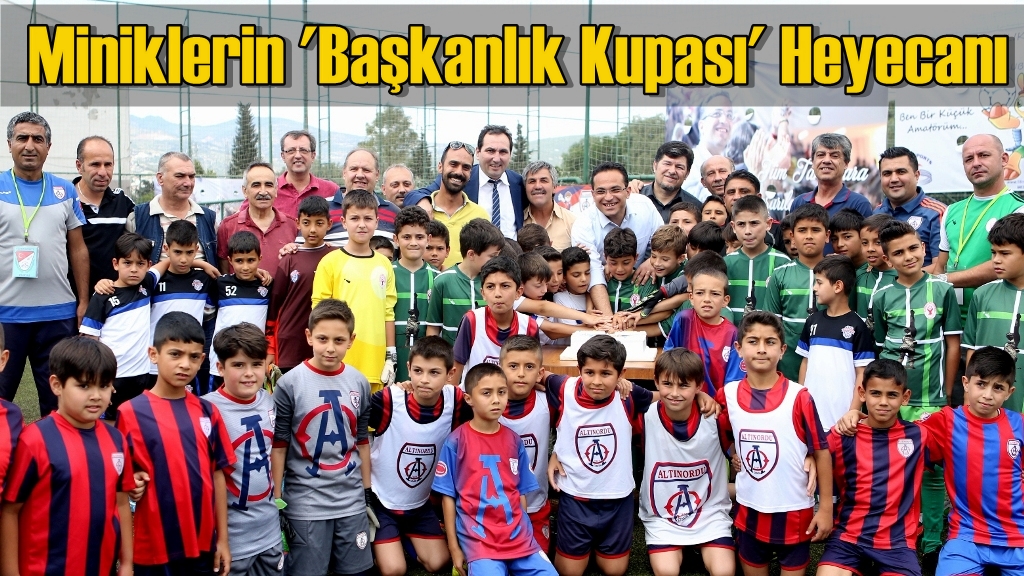 Bornovalı miniklerin “Başkanlık Kupası” heyecanı