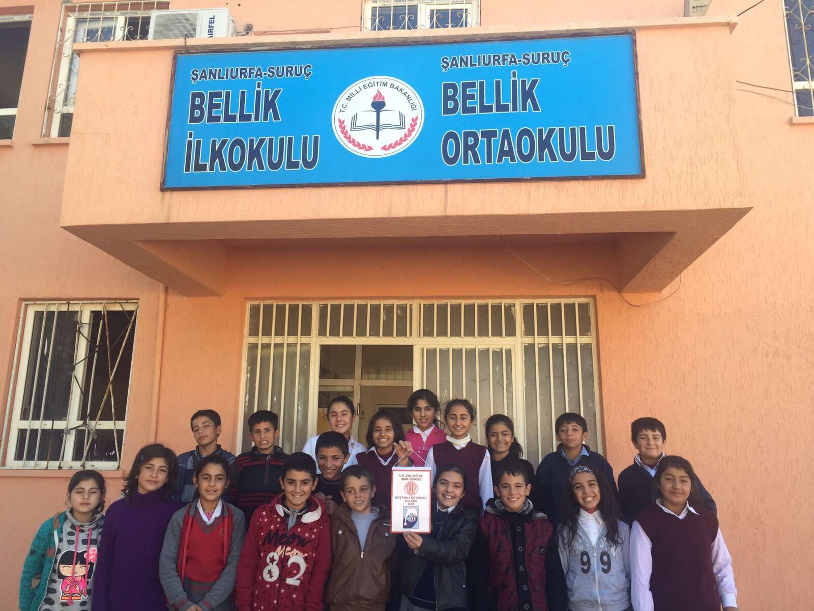 BOSTANLI ROTARACT KULÜBÜ’NDEN ŞANLIURFA’YA DESTEK