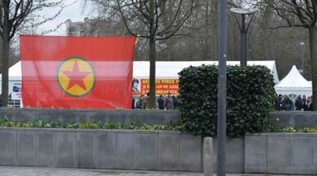 Brüksel'deki PKK çadırı kaldırıldı