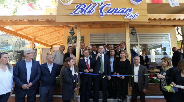 BU’Çınar Kafe, Buca Kaynaklar’da kapılarını açtı