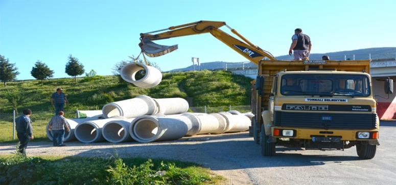 ÇİLEYE DÖNÜŞEN YOLDA GENİŞLETME ÇALIŞMASI BAŞLADI
