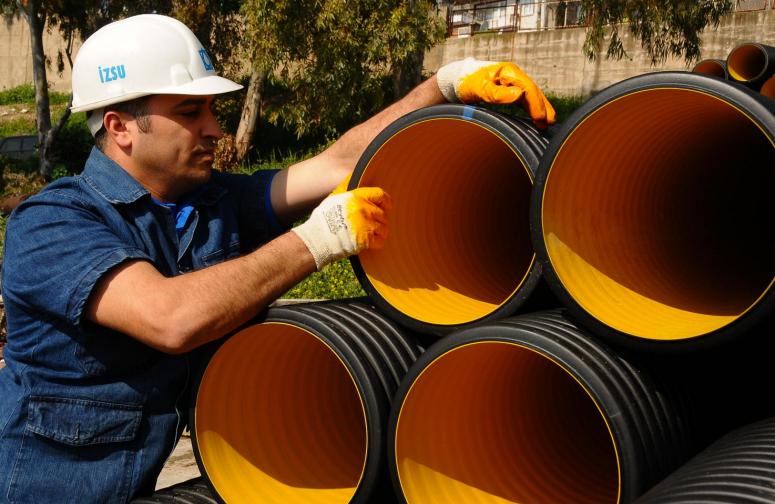 İZSU'DAN KAYNAKLAR'A 60 KİLOMETRE KANAL