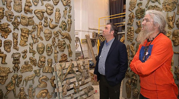 Buca’nın Ses İzi Anıtı Tamamlanıyor