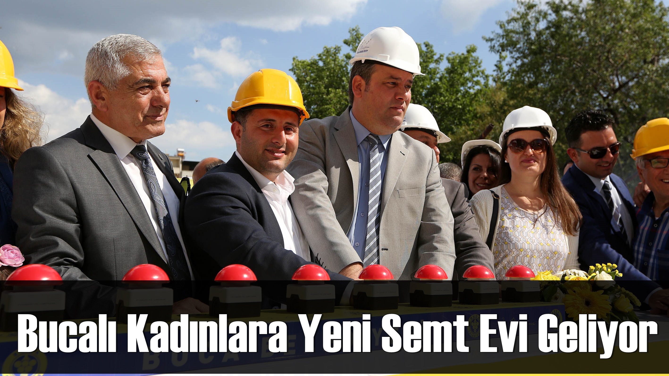 Buca Yenigün Semt Evi’nin temeli atıldı