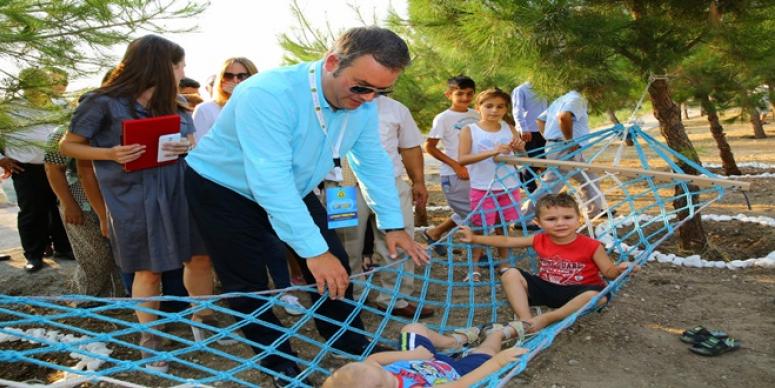 BUCA’NIN ‘DENİZ GÖREN PARKI’ HİZMETE AÇILDI
