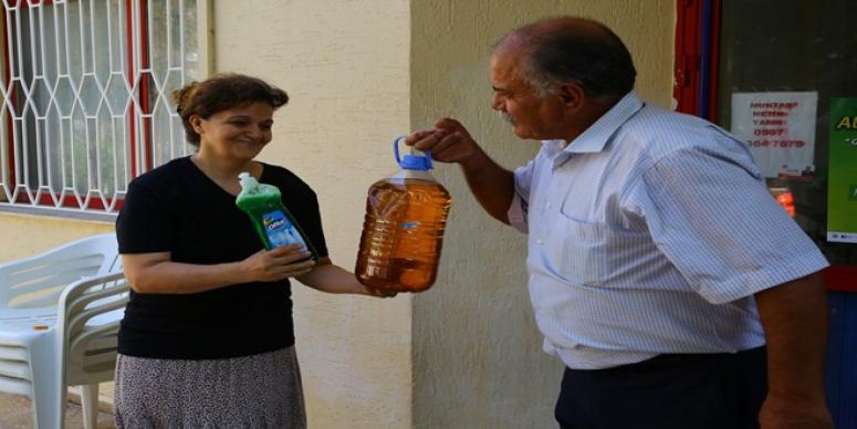 5 LİTRE ATIK YAĞA DETERJAN HEDİYE
