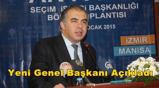 Bülent Delican Genel Başkanı Açıkladı