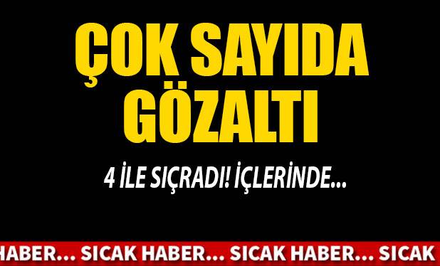 Bursa merkezli 4 ilde FETÖ operasyonu: 30 gözaltı