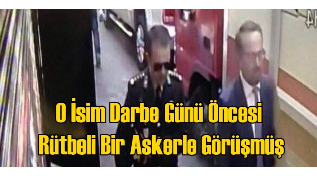 Büyükelçi Bir Gün Önce Bir Rütbeliyle Görüşmüş