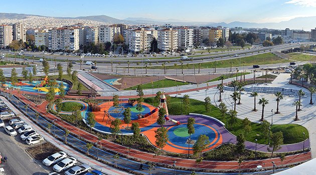 Büyükşehir’den “Çok Renkli” Bir Park Geliyor