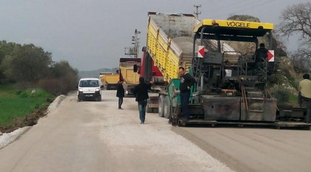 Büyükşehir’den Kırkağaç’ta Çalışmalarını Sürdürüyor