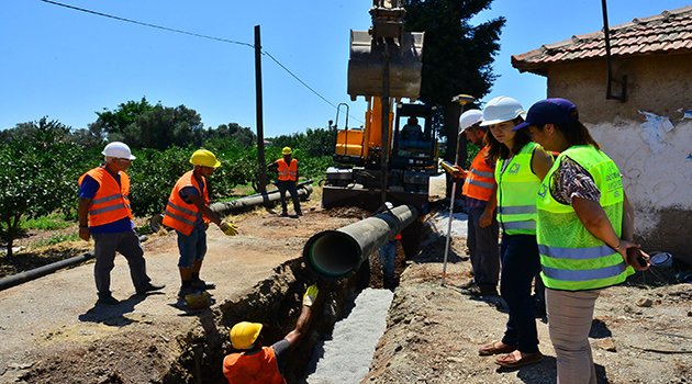 Büyükşehir Seferihisar'a Yeni Şebeke Getiriyor