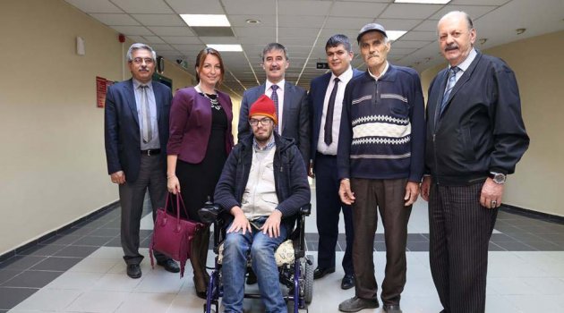 Büyükşehirle Engellilerin Yüzü Gülüyor